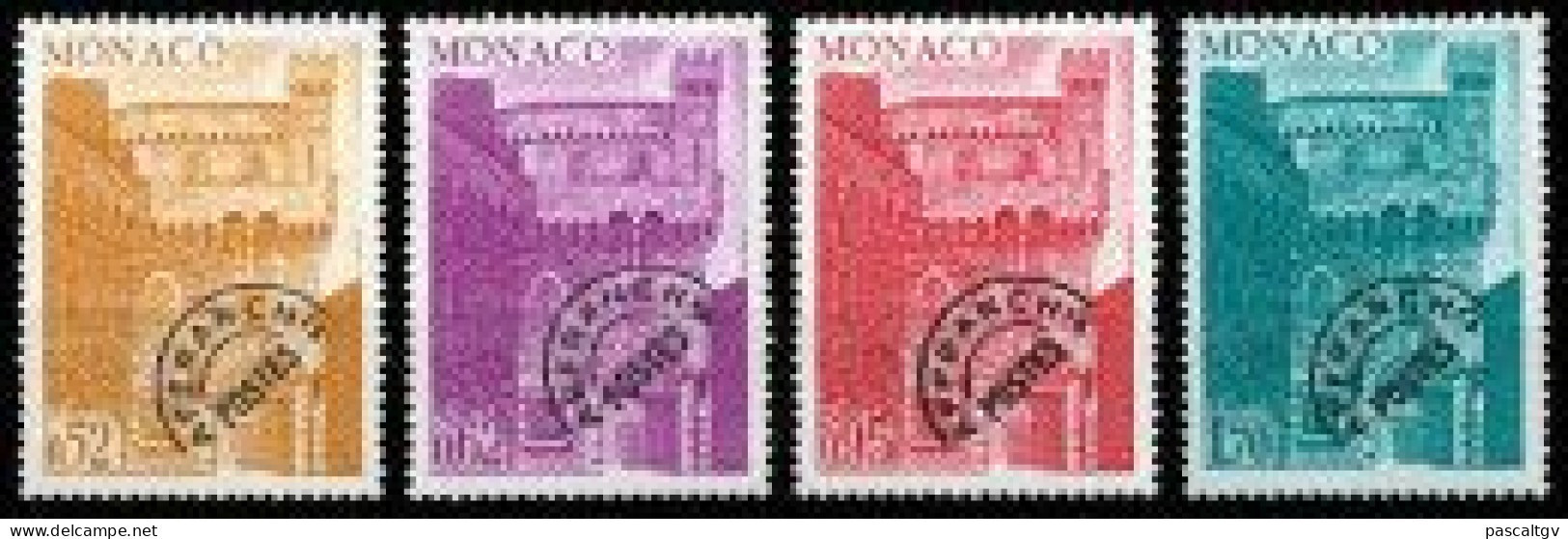 MONACO - 1976 - PREO - Série N° 42 à 45 ** - Neuf - Luxe - - Voorafgestempeld
