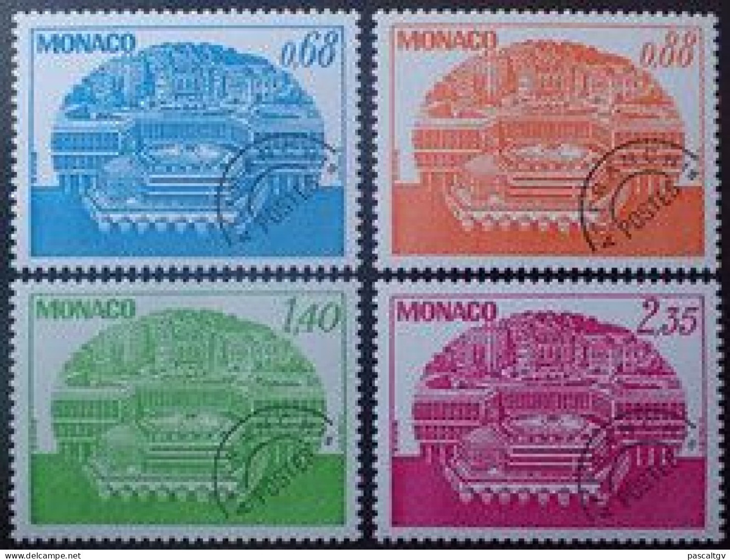 MONACO - 1979 - PREO - Série N° 62 à 65 ** - Neuf - Luxe - - Precancels
