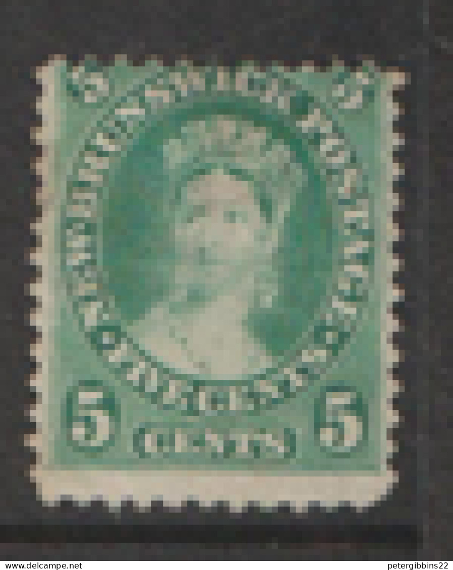 New Brunswick  1860    SG 15 5c Mounted Mint - Used Stamps