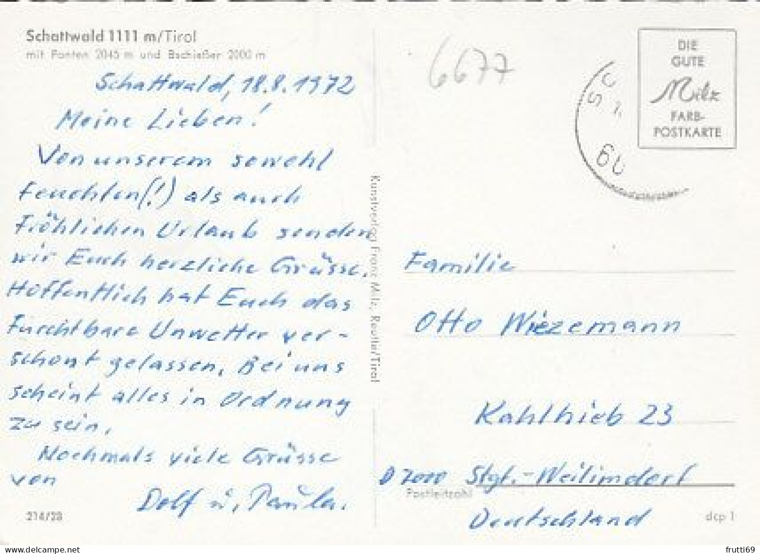 AK 209094 AUSTRIA - Schattwald - Schattwald