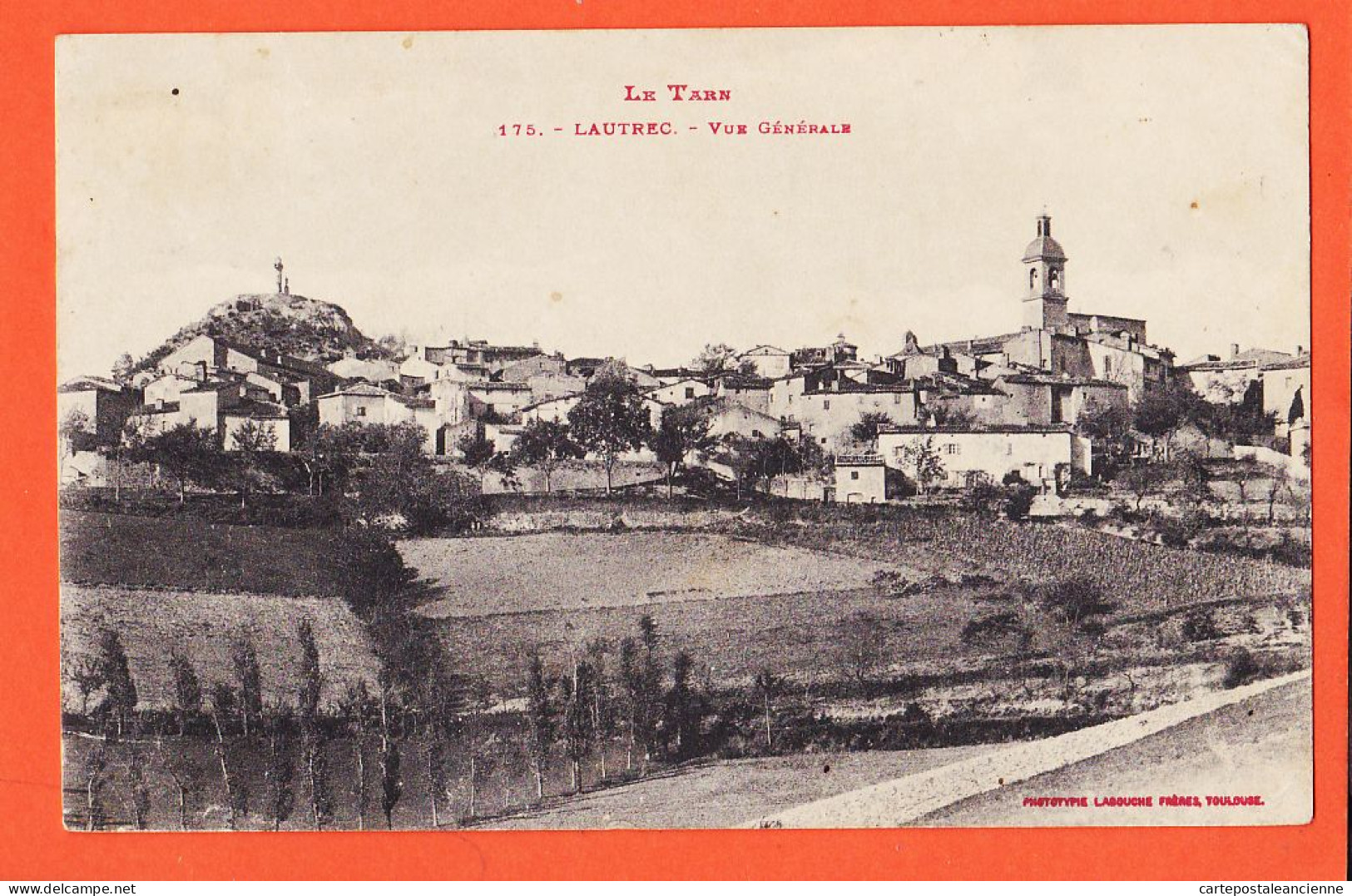 04377 / ⭐ ◉ LAUTREC 81-Tarn Vue Générale 1910s LABOUCHE 175 - Lautrec