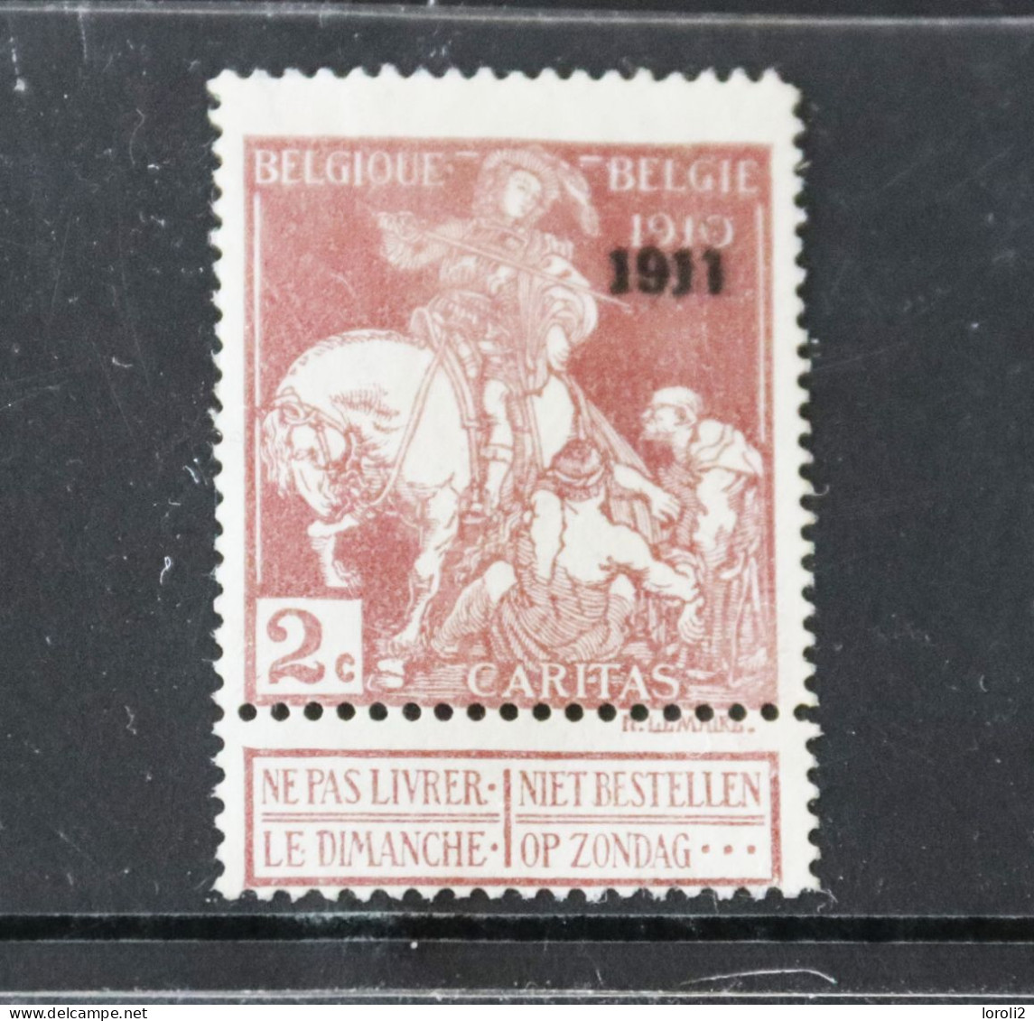 N° 95 NEUF **  SUPERBE ! ( COB : 500,00 € ) - 1910-1911 Caritas