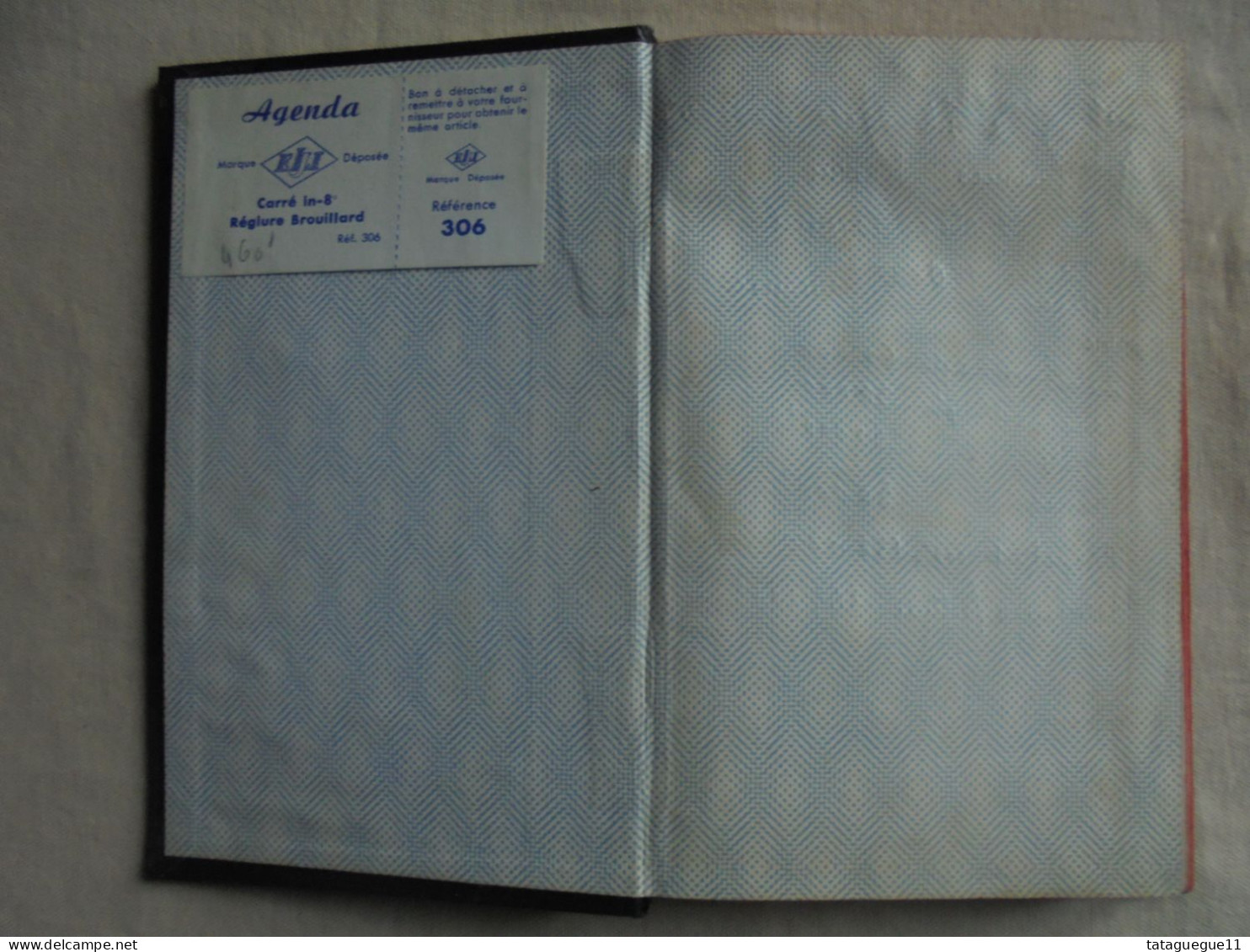 Ancien - Agenda ELJI 1960 Avec Annotations D'un Menuisier Quillan Aude 11 - Sonstige & Ohne Zuordnung
