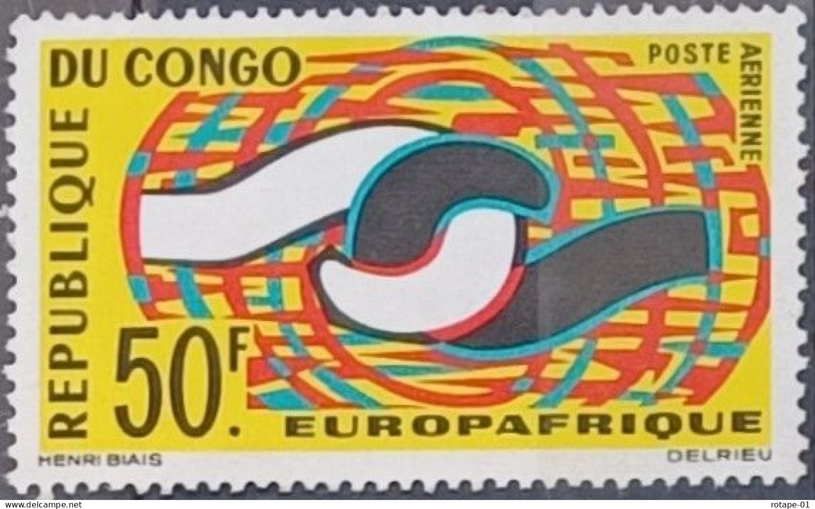 Congo  1965,  YT N°A27  **,  Cote YT 1,5€ - Nuovi