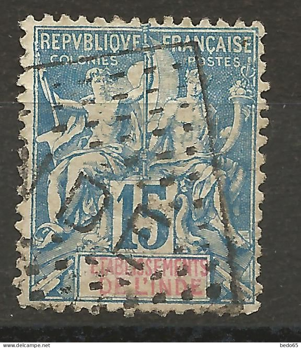 INDE N° 6 CACHET Karikal  / Used - Used Stamps