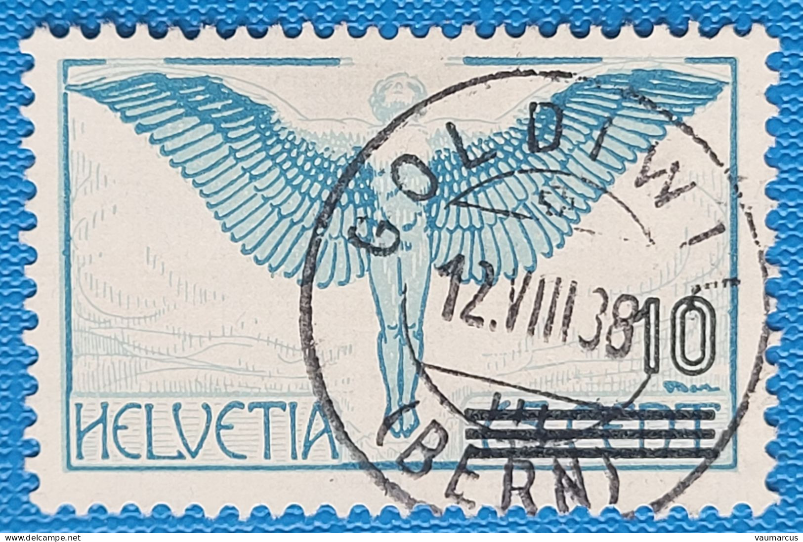 Zu 22 / Mi 320 / YT 25 Obl. GOLDIWIL 12.8.38 LUXE Voir Description - Used Stamps