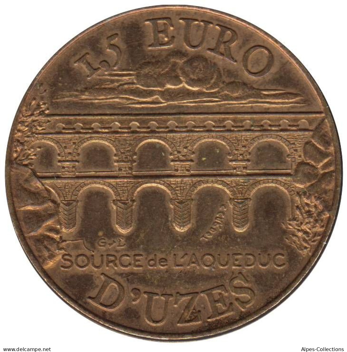 UZES - EU0015.1 - 1,5 EURO DES VILLES - Réf: NR - 1997 - Euros Of The Cities
