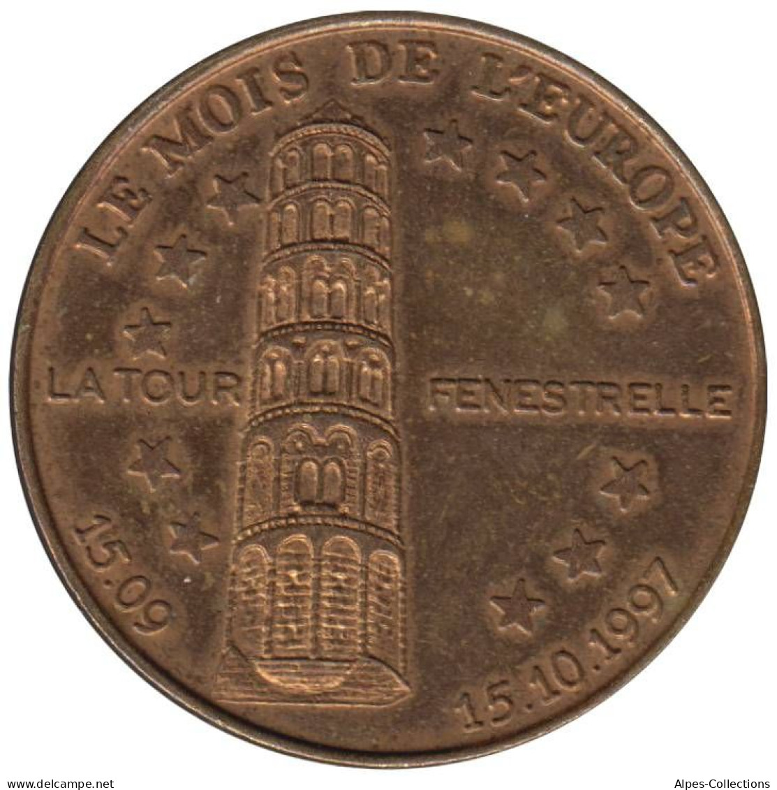UZES - EU0015.1 - 1,5 EURO DES VILLES - Réf: NR - 1997 - Euros Of The Cities