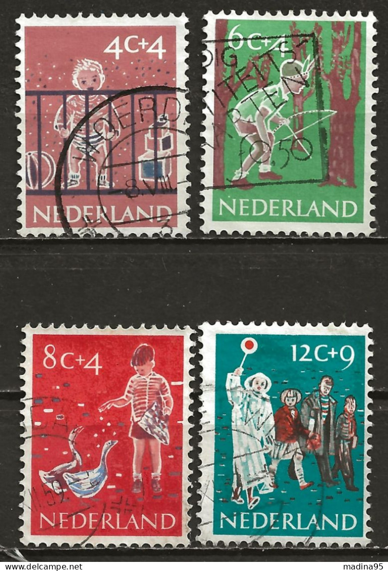 PAYS-BAS: Obl., YT N°712 à 715, B/TB - Used Stamps