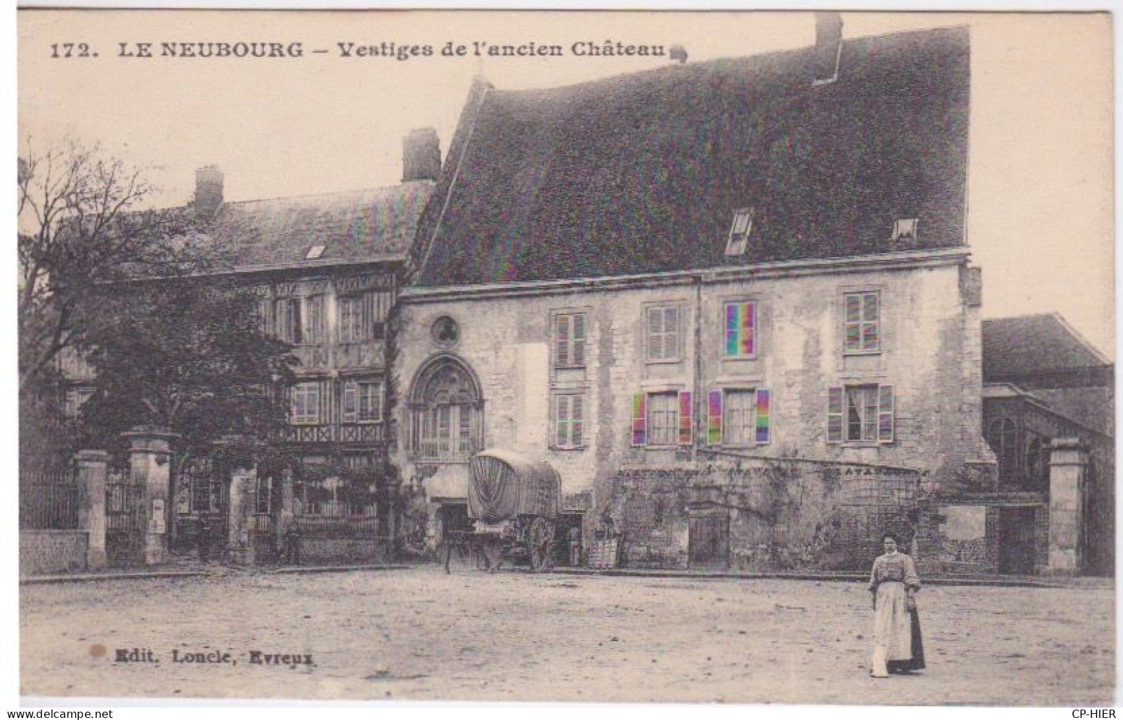 27 - EURE - LE NEUBOURG - VESTIGES DE L'ANCIEN CHATEAU - Le Neubourg