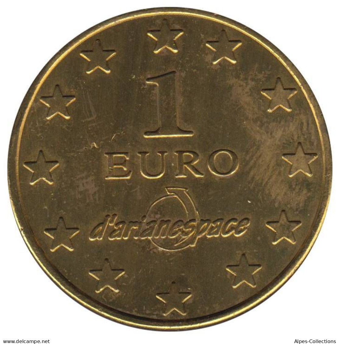 DIV - EU0010.3 - 1 EURO ARIANESPACE - 1997 - Salon Du Bourget - PARIS - Euro Van De Steden