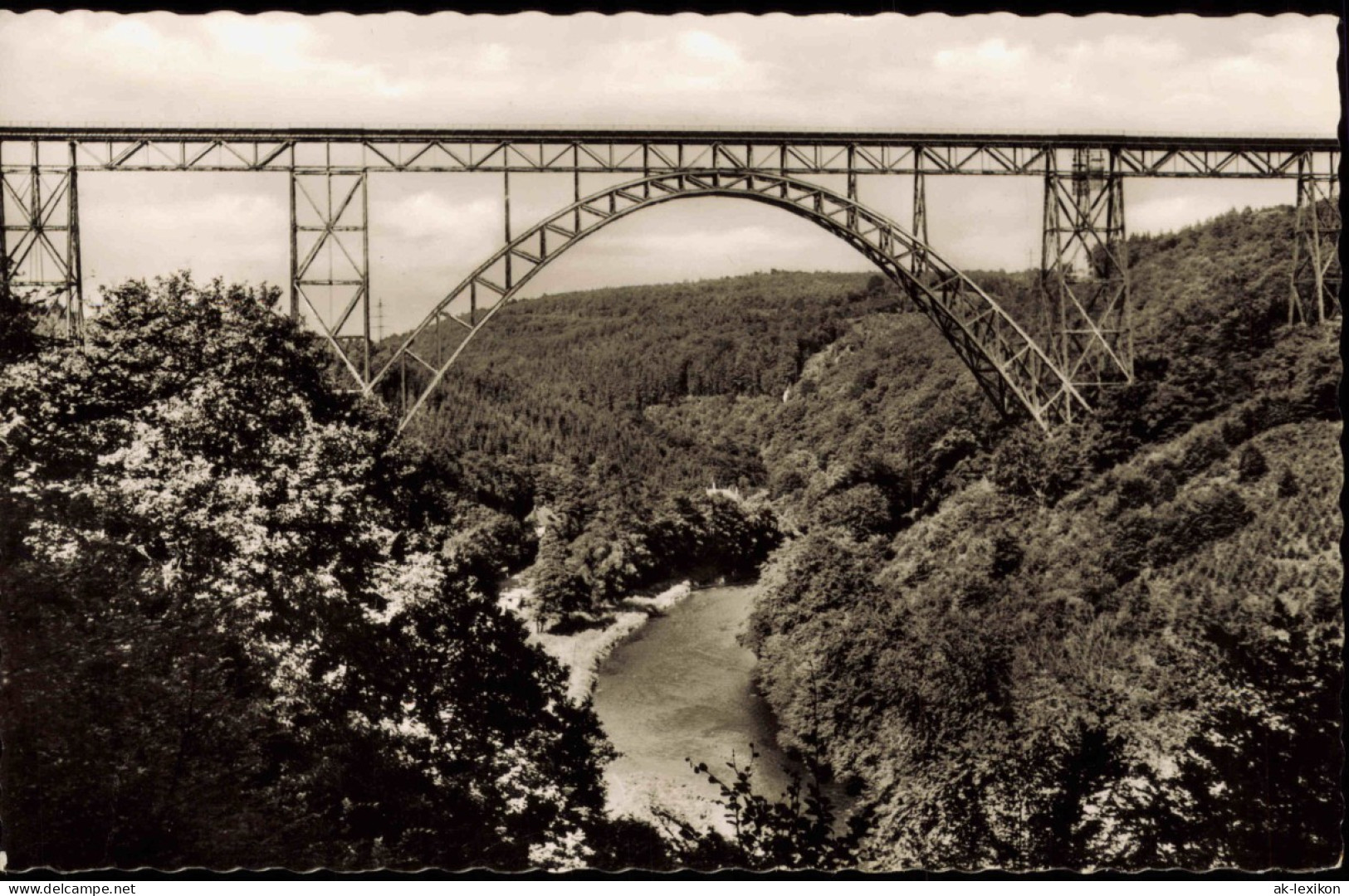 Remscheid Müngstener Brücke Vormals Kaiser-Wilhelm-Brücke 1961 - Remscheid