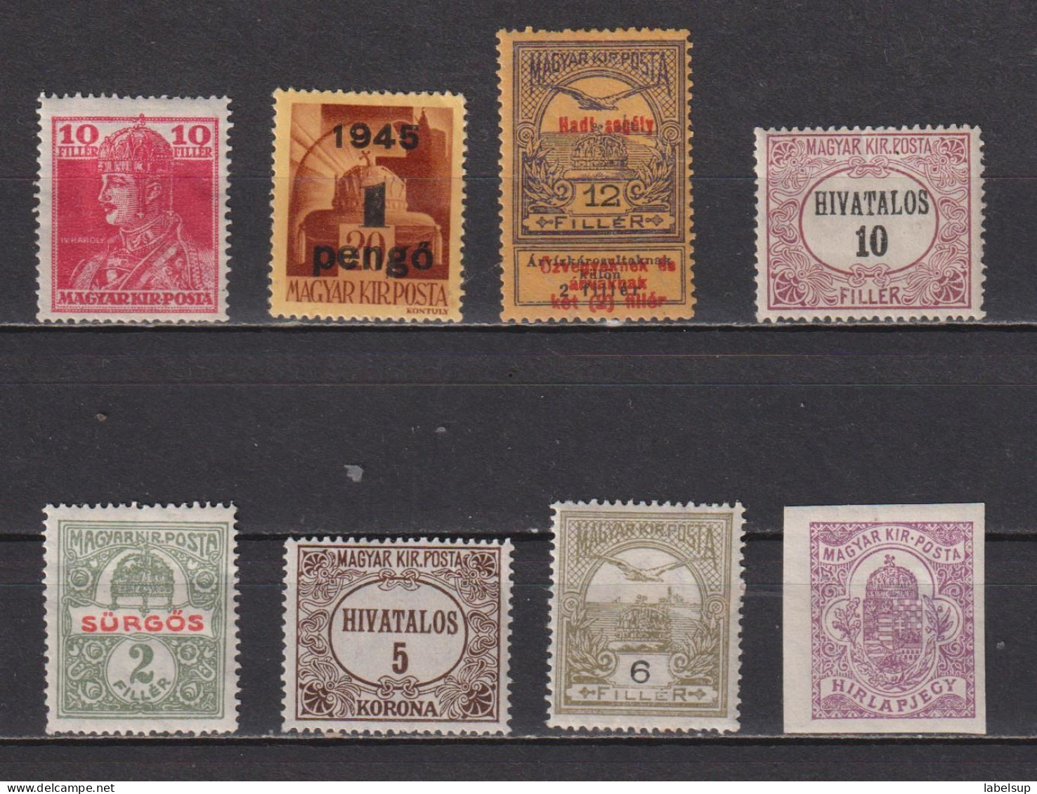 Lot De Timbres Neufs* De Hongrie Divers MH - Sammlungen