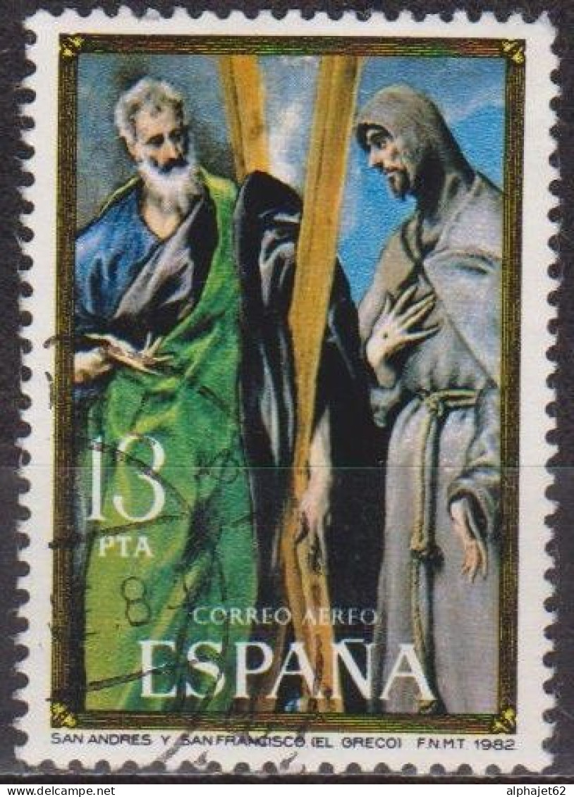 Art, Peinture - ESPAGNE - Le Gréco: Saint André Et Saint Thomas - N° 300 - 1982 - Usados