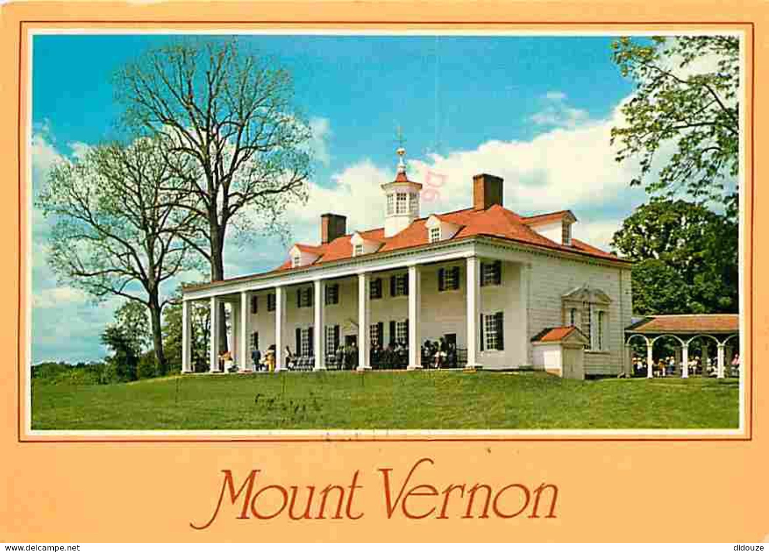 Etats Unis - Mount Vernon - The Home Of Georges Washington - CPM - Voir Scans Recto-Verso - Autres & Non Classés