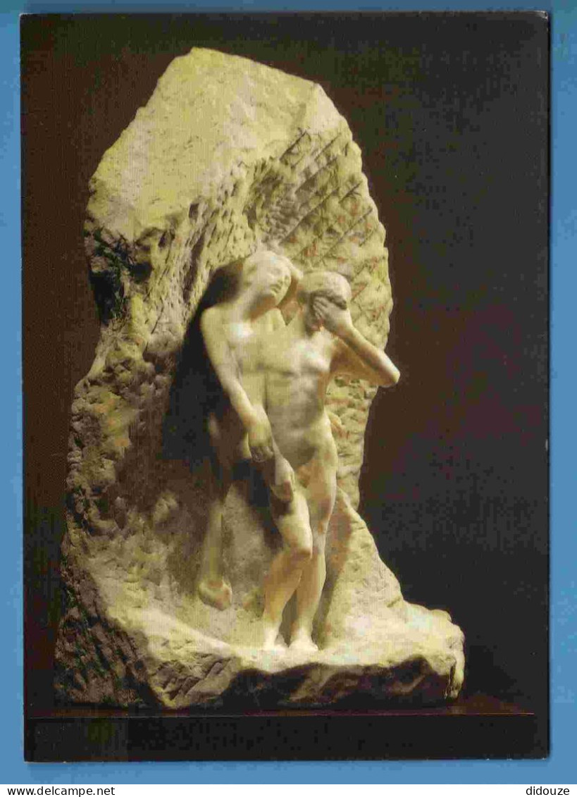 Art - Sculpture - Auguste Rodin - Orphée Et Eurydice Sortant De L'Enfer - Carte Vierge - Sculptures