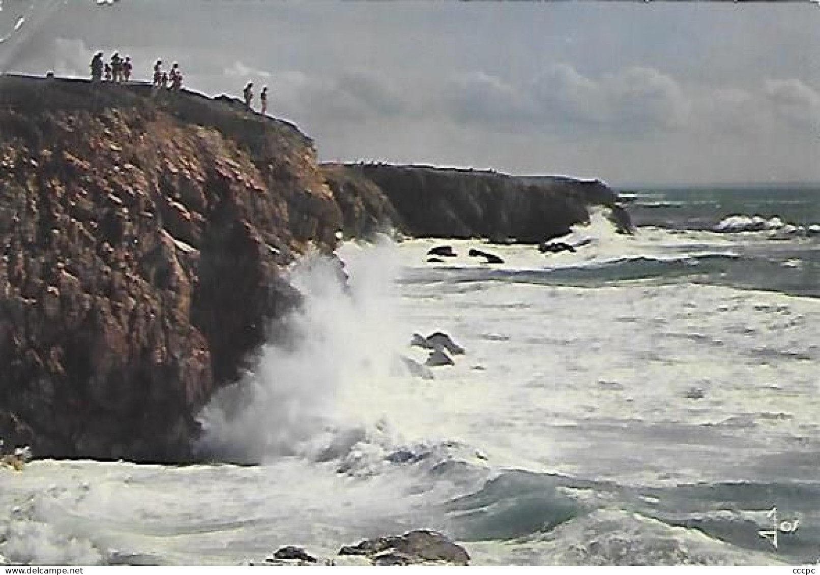 Cachet UCKANG  Sur CPM Presqu'ile De Quiberon - Tempête Sur La Côte Sauvage - Algemene Zegels