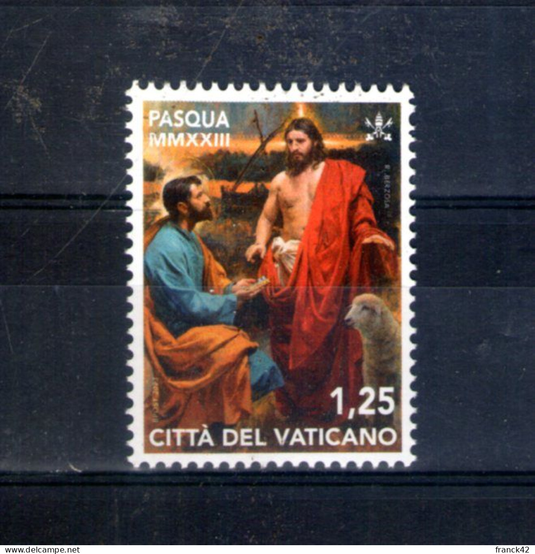 Vatican.  Paques. 2023 - Unused Stamps