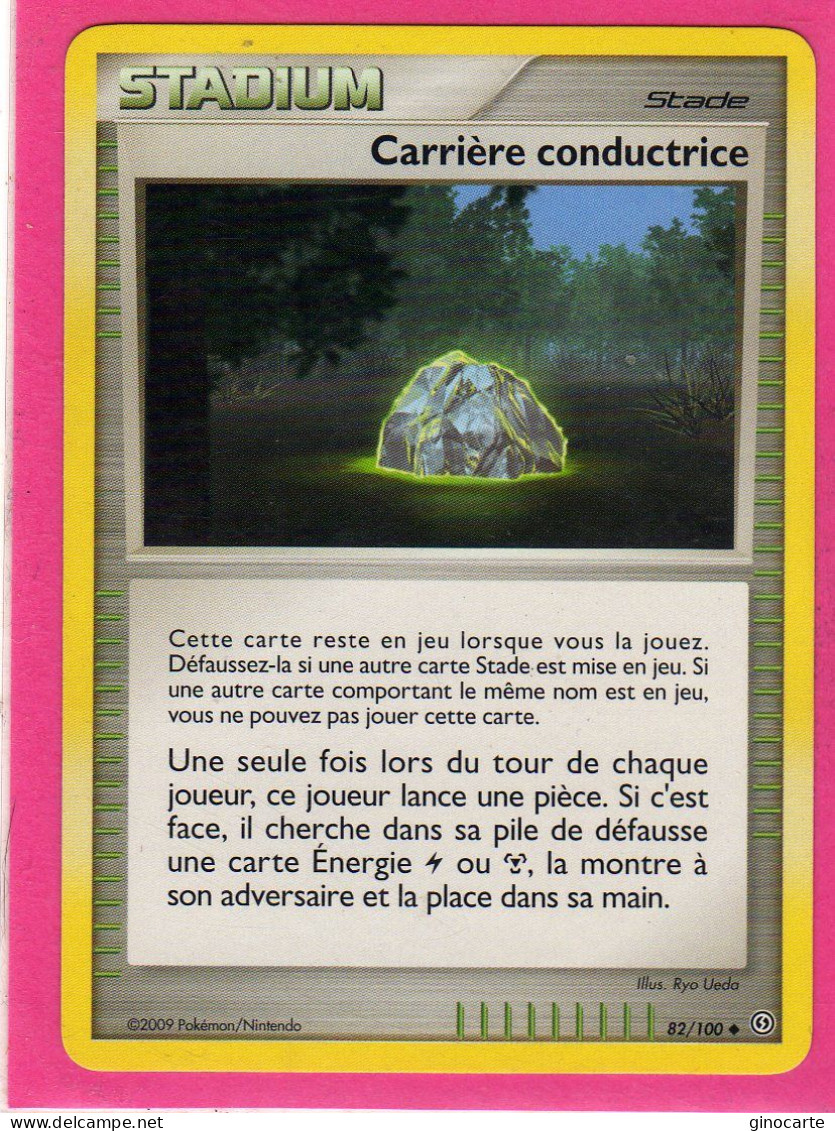 Carte Pokemon 2009 Diamant Et Perle Tempete 82/100 Carriere Conductrice Neuve - Diamant & Perle