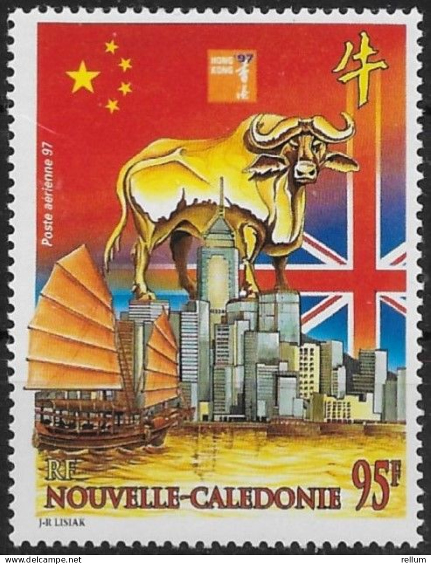 Nouvelle Calédonie 1997 - Yvert Nr. PA 342 - Michel Nr. 1091 ** - Unused Stamps