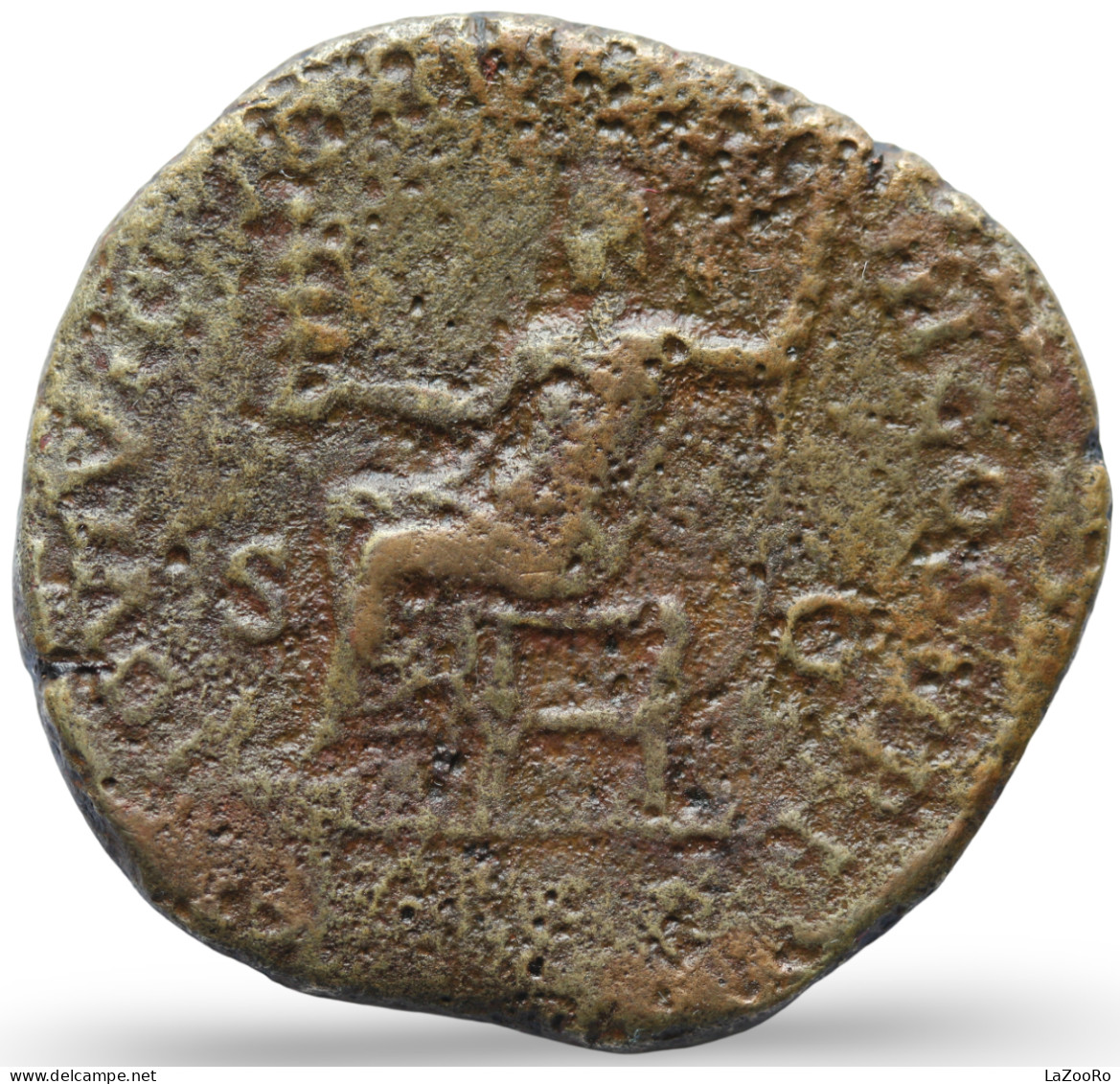 LaZooRo: Roman Empire - AE Sestertius Of Commodus (177-192 AD), Victory, Jupiter - The Anthonines (96 AD To 192 AD)