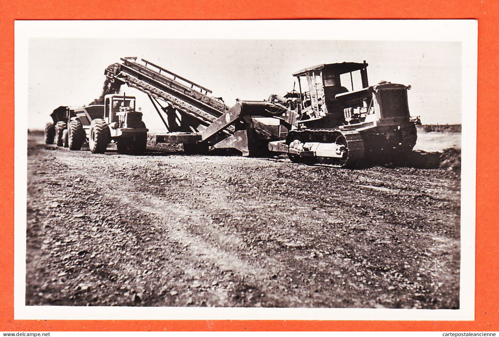 9372 / ⭐ 26-DONZERE-MONDRAGON LOADER Au Travail Aménagement Chute Compagnie Nationale RHONE 1947 Photo-Bromure 18 - Donzere