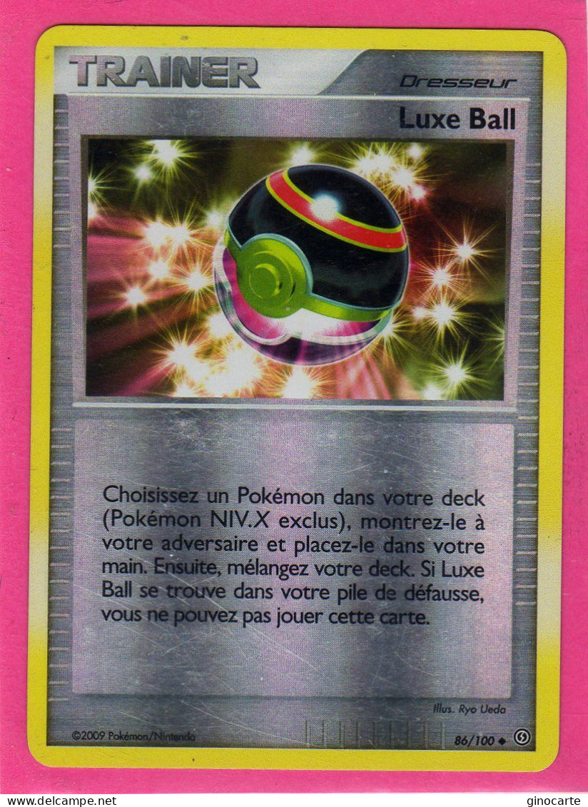 Carte Pokemon 2009 Diamant Et Perle Tempete 86/100 Luxe Ball Brillante Neuve - Diamant & Perle