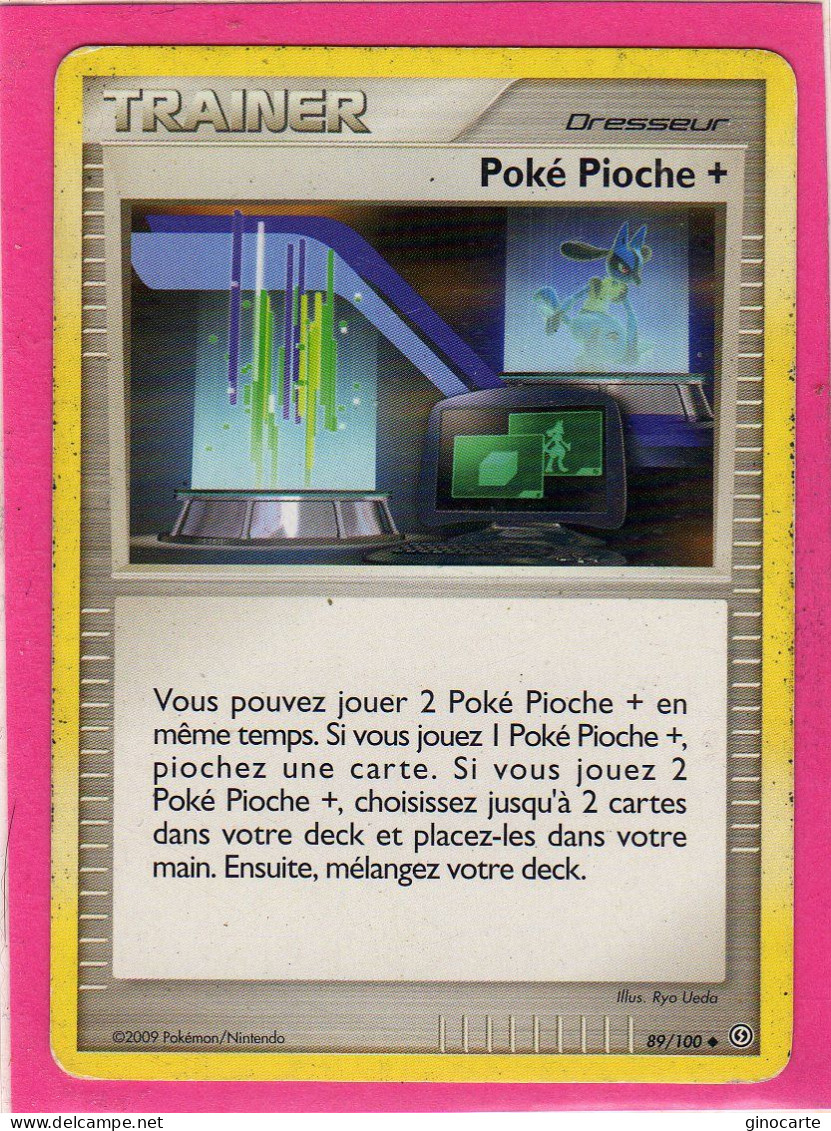 Carte Pokemon 2009 Diamant Et Perle Tempete 89/100 Poke Pioche Occasion - Diamond & Pearl 