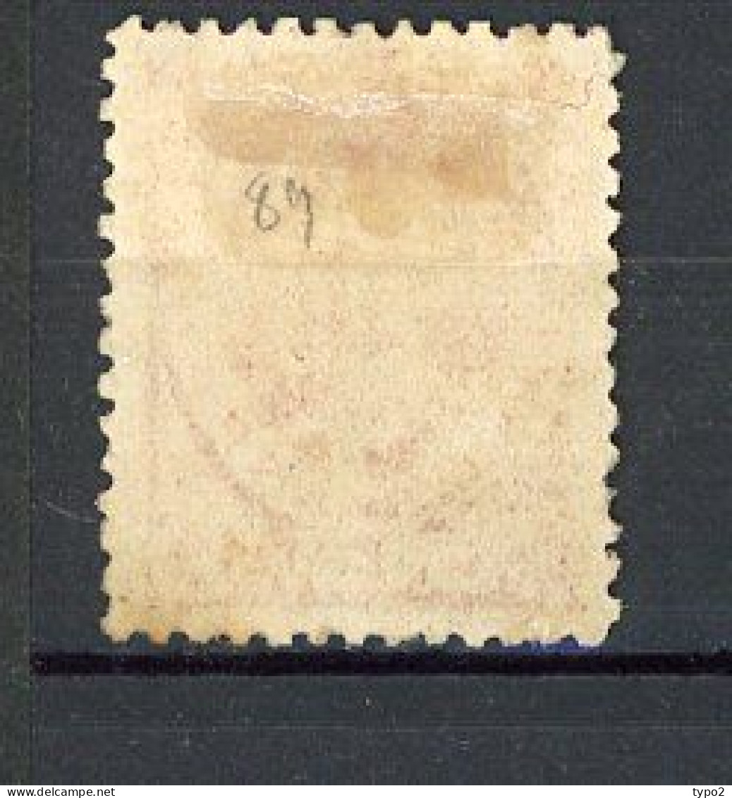 JAPON -  1896 Yv. N° 89 (o)  2s Général Kitashirakawa Cote 7,5 Euro  BE  2 Scans - Used Stamps