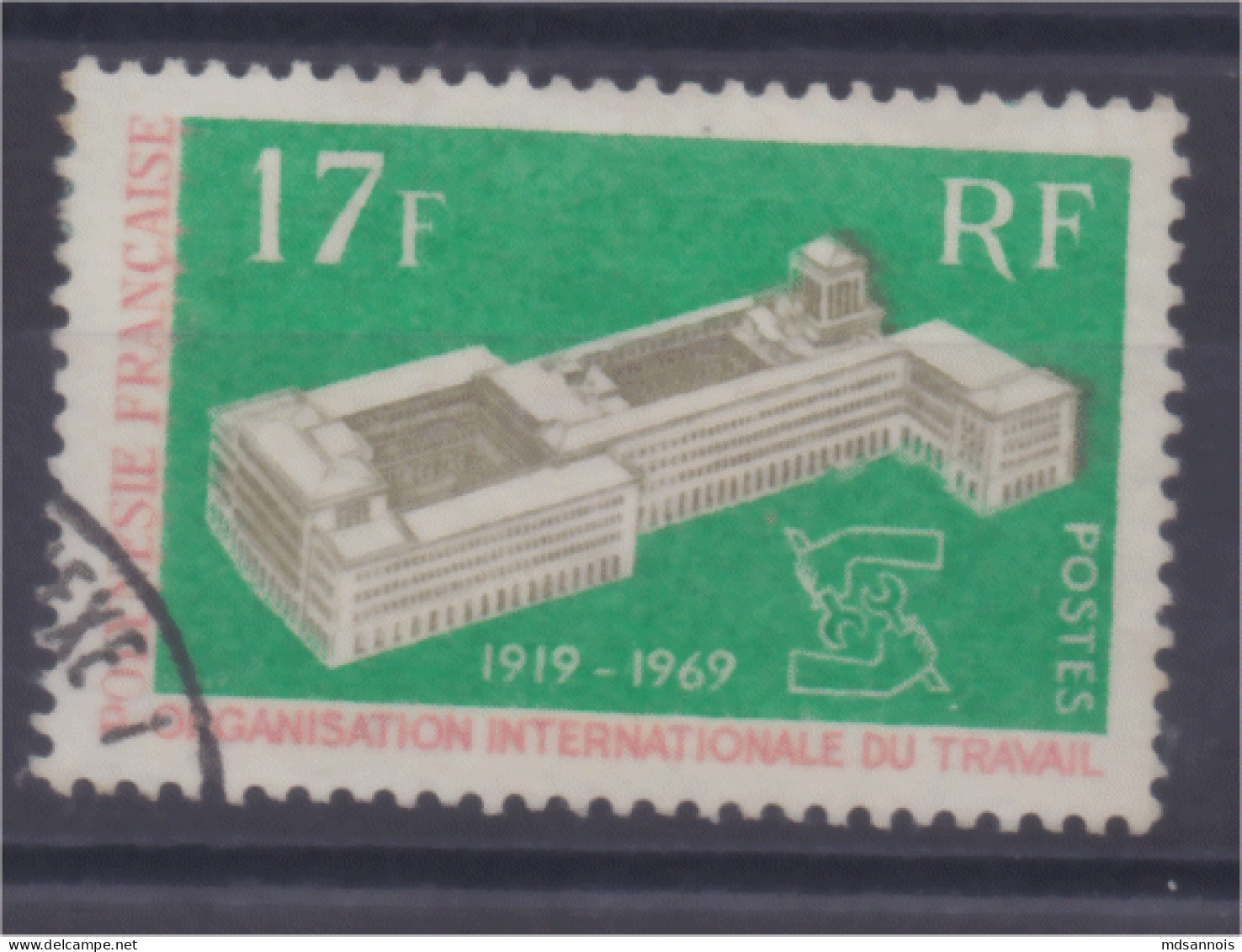 Polynésie N° 70 1969 - Usati