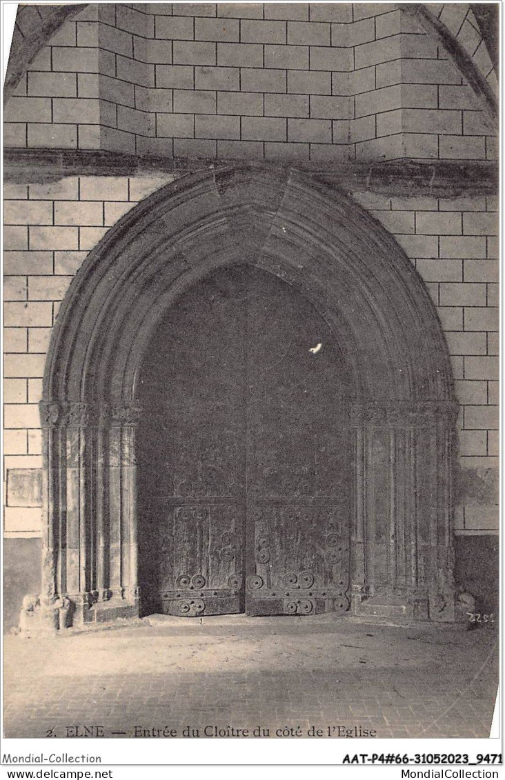 AATP4-66-0279 - ELNE - Entrée Du Cloître Du Côté De L'Eglise - Elne