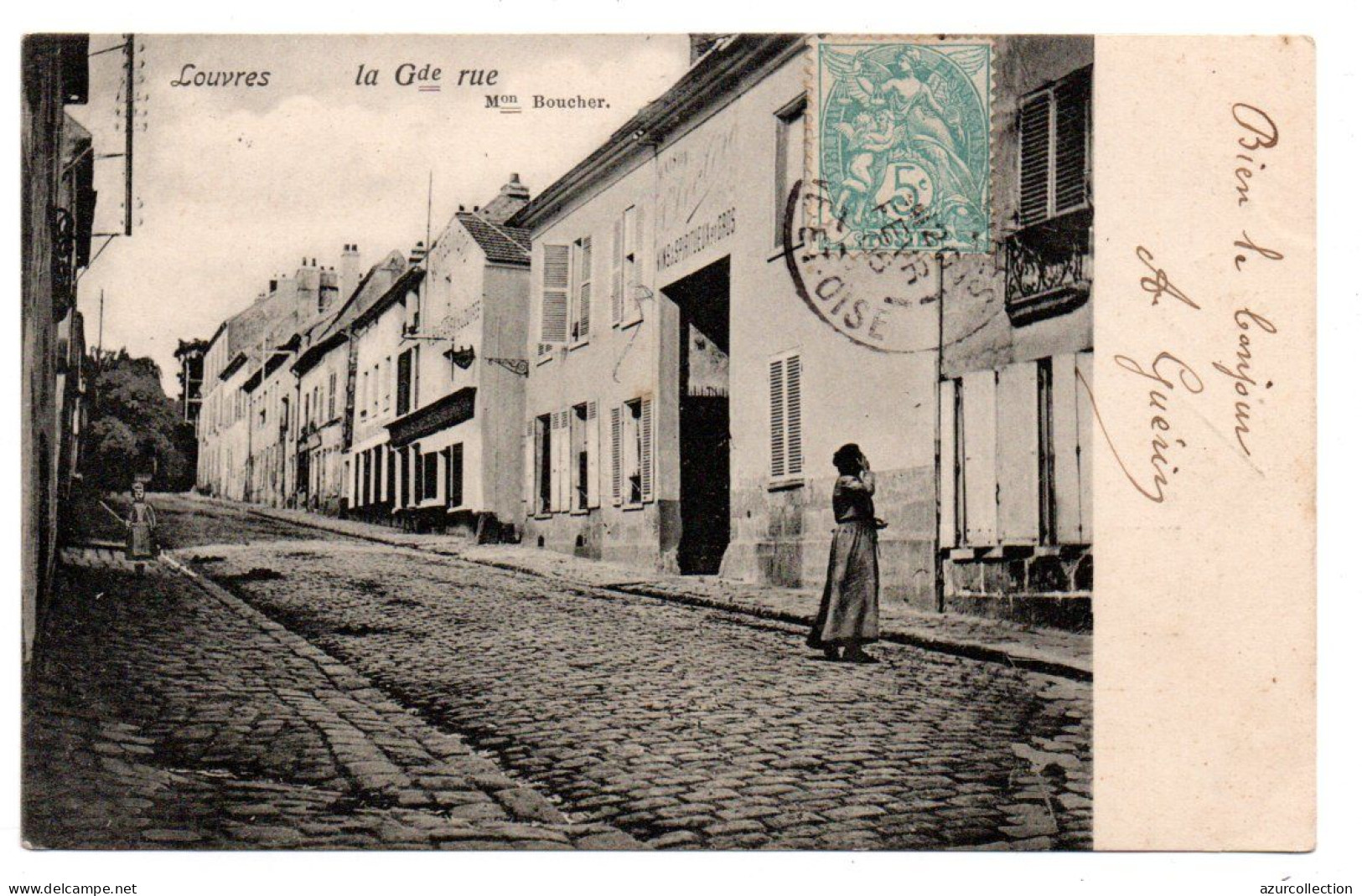 La Grande Rue. Maison Boucher - Louvres