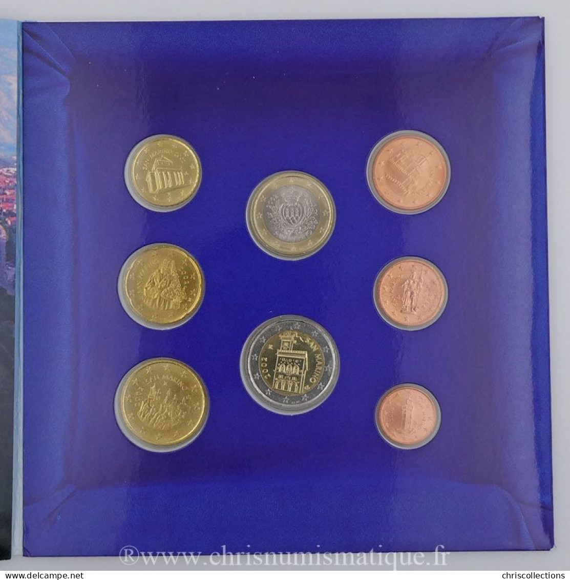  Euro, Saint Marin, Coffret Brillant Universel 2002 - San Marino