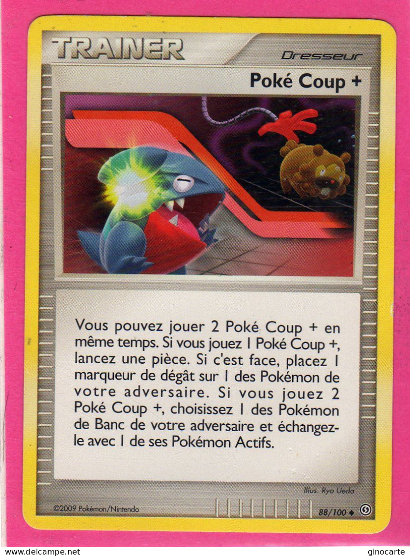 Carte Pokemon 2009 Diamant Et Perle Tempete 88/100 Poke Coup Bon Etat - Diamant & Perle