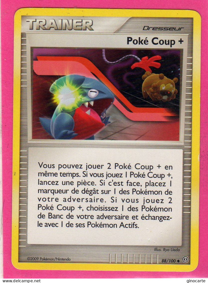 Carte Pokemon 2009 Diamant Et Perle Tempete 88/100 Poke Coup Bon Etat - Diamond & Pearl 