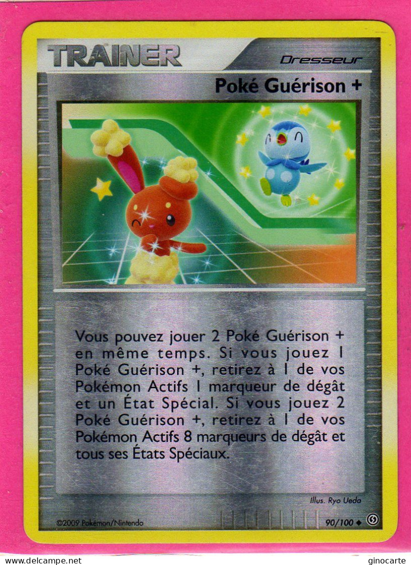 Carte Pokemon 2009 Diamant Et Perle Tempete 90/100 Poke Guerison Brillante Neuve - Diamant & Perle