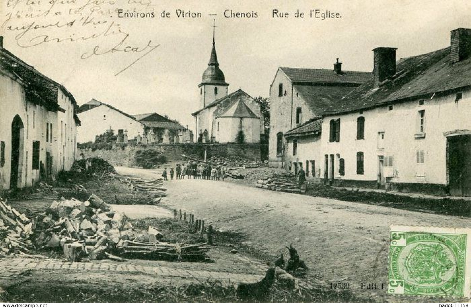 CHENOIS - Rue De L'Eglise - Virton