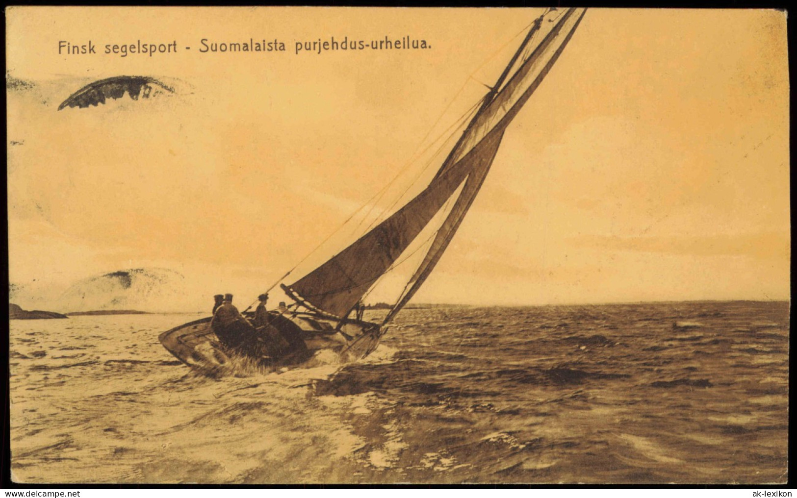 Finnland Suomi Finsk Segelsport Suomalaista Purjehdus-urheilua Segeln
  1921 - Finnland