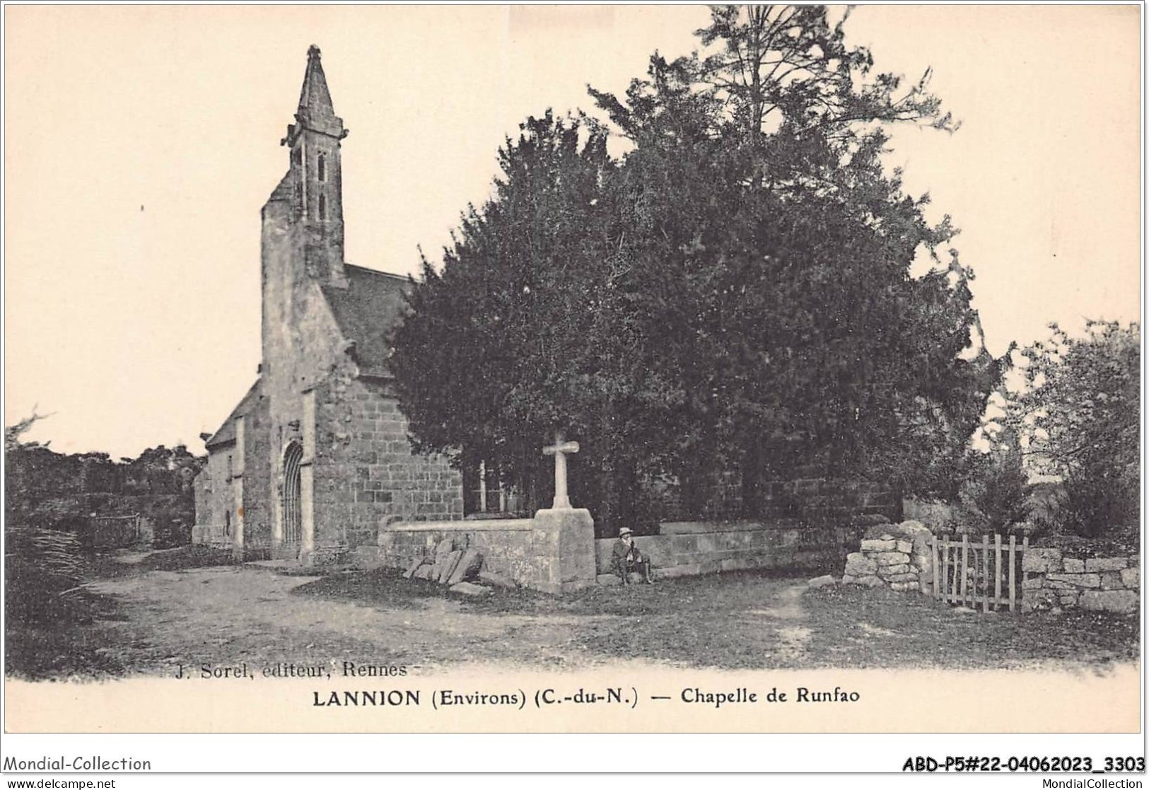 ABDP5-22-0399 - LANNION - Chapelle De Runfao - Lannion