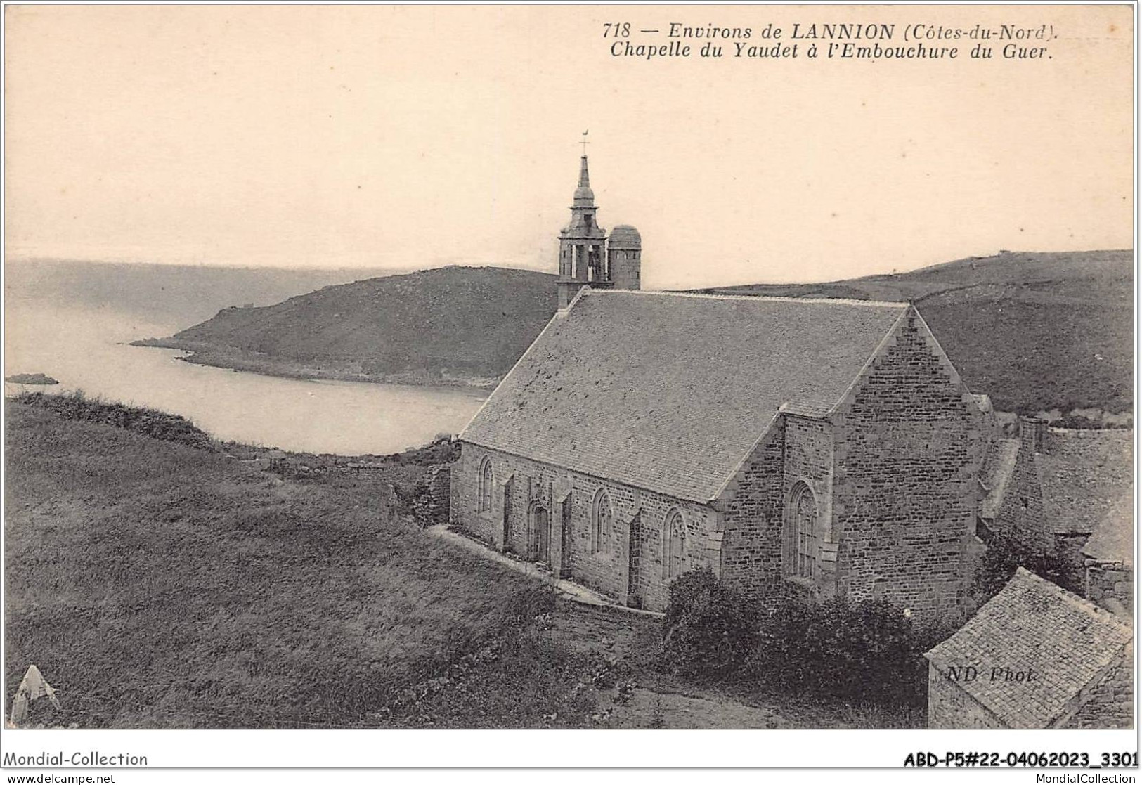ABDP5-22-0398 - Environs De LANNION - Chapelle De Yaudet A L'Embouchure Du Guer - Lannion