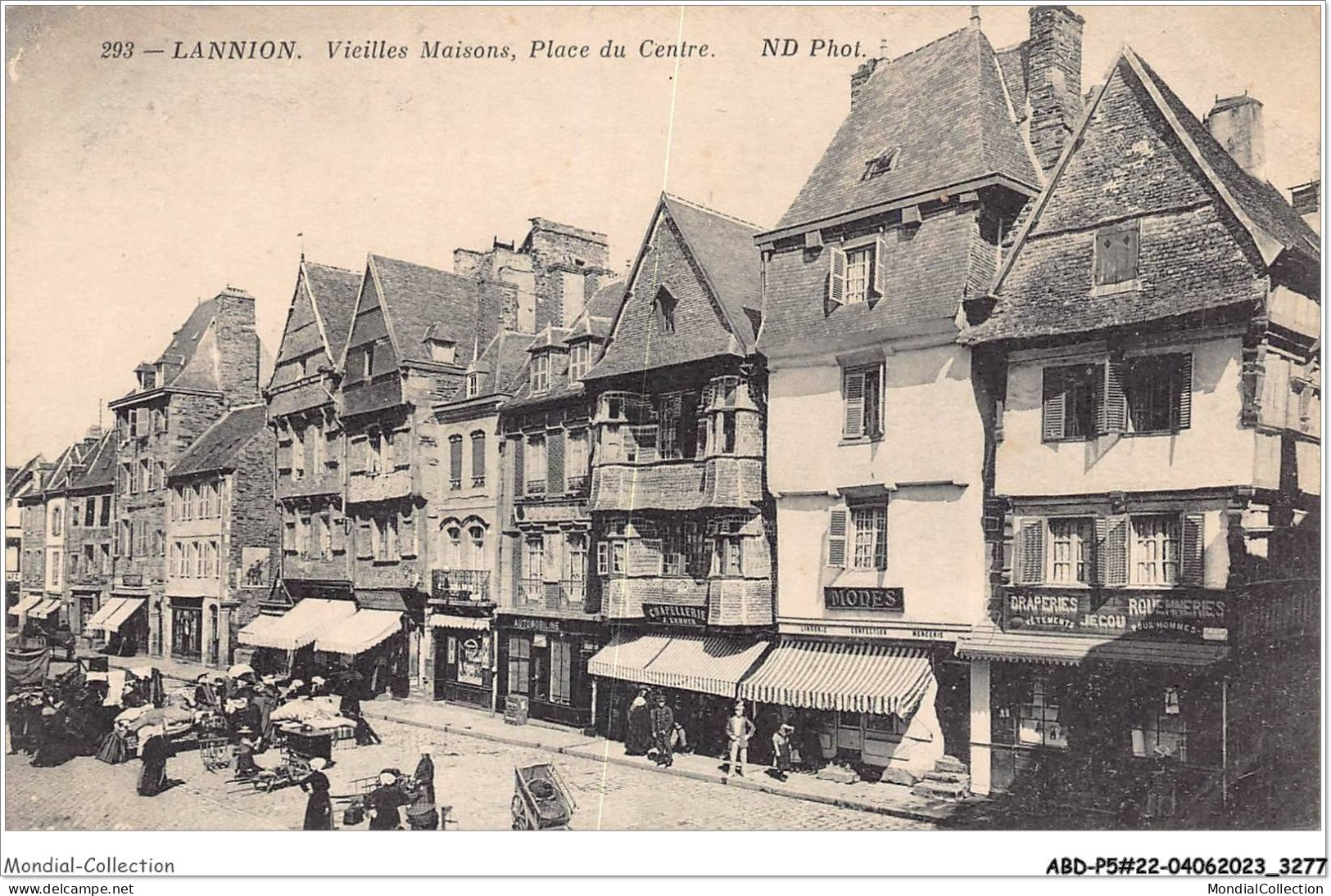 ABDP5-22-0386 - LANNION - Vieille Maison Place Du Centre - Lannion