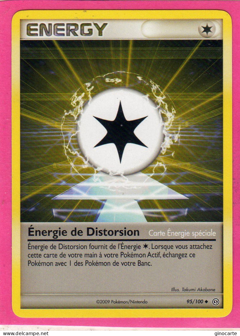 Carte Pokemon 2009 Diamant Et Perle Tempete 95/100 Energie De Distorsion Neuve - Diamond & Pearl 