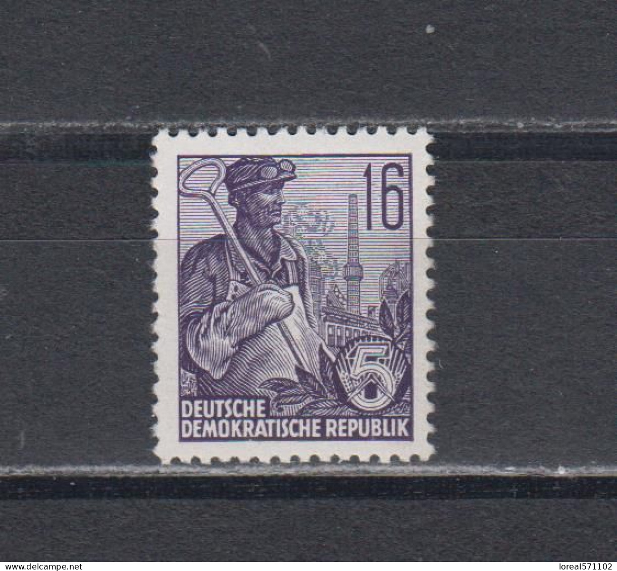 DDR  1953 Mich.Nr.412 XII ** Geprüft Schönherr - Neufs