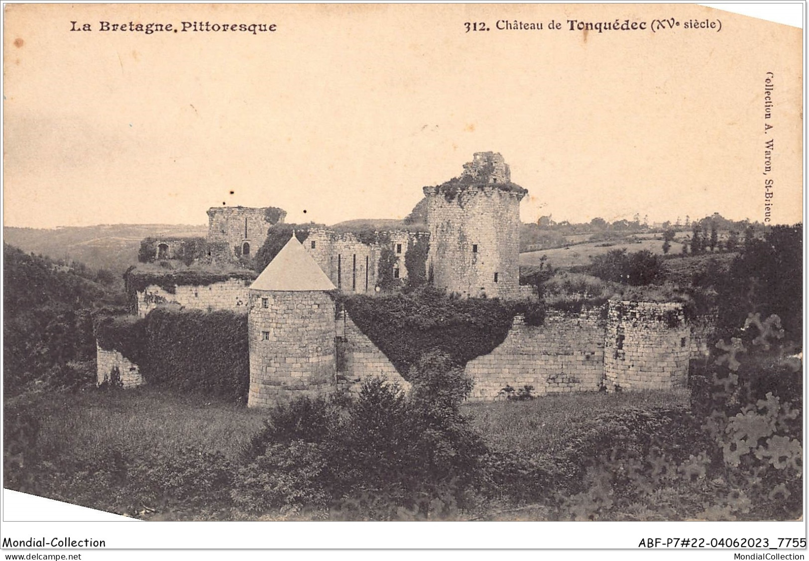 ABFP7-22-0584 - TONQUEDEC - Le Chateau  - Tonquédec