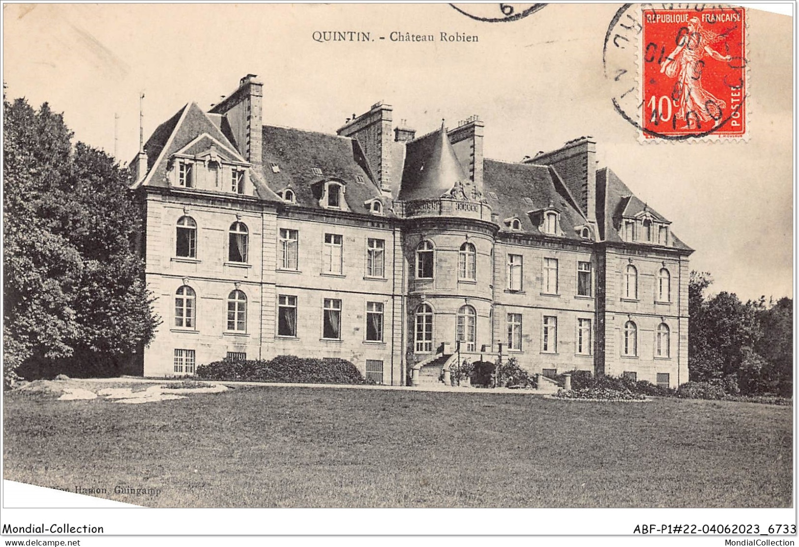 ABFP1-22-0071 - QUINTIN - Chateau Robien - Quintin
