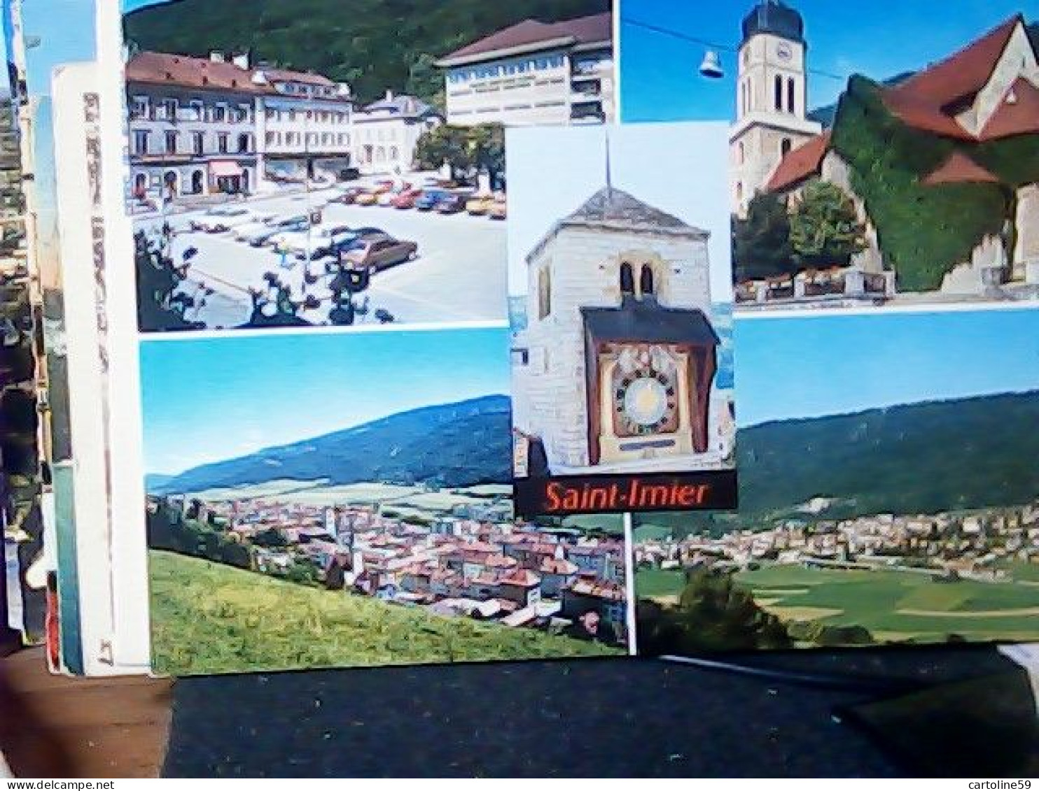 SCHWEIZ SUISSE SWITZERLAND SVIZZERA  SAINT IMIER MULTI VUES  VB1996 JV5565 - Saint-Imier 