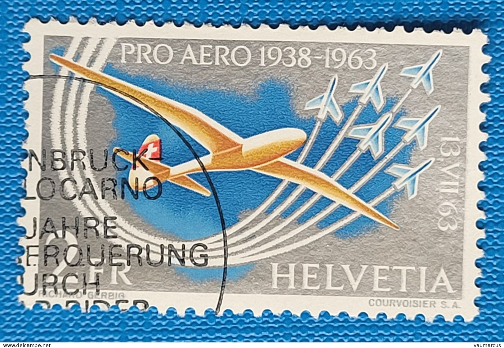 Zu 46 / Mi 780 / YT PA 45 PRO AERO 1963 Obl. Voir Description - Used Stamps