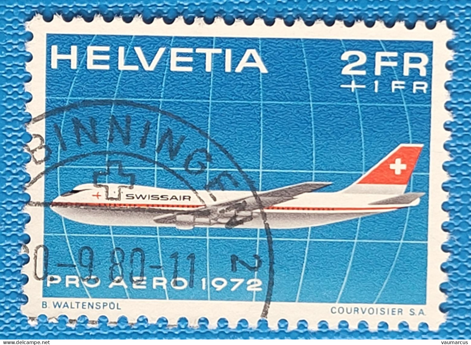 Zu 47 / Mi 968 / YT 47  Obl. BINNINGEN Voir Description - Used Stamps