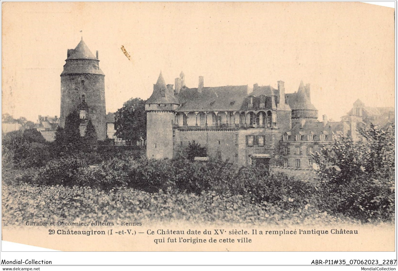 ABRP11-35-1047 - CHATEAUGIRON - Ce Chateau Date Du XVe Siecle - Châteaugiron
