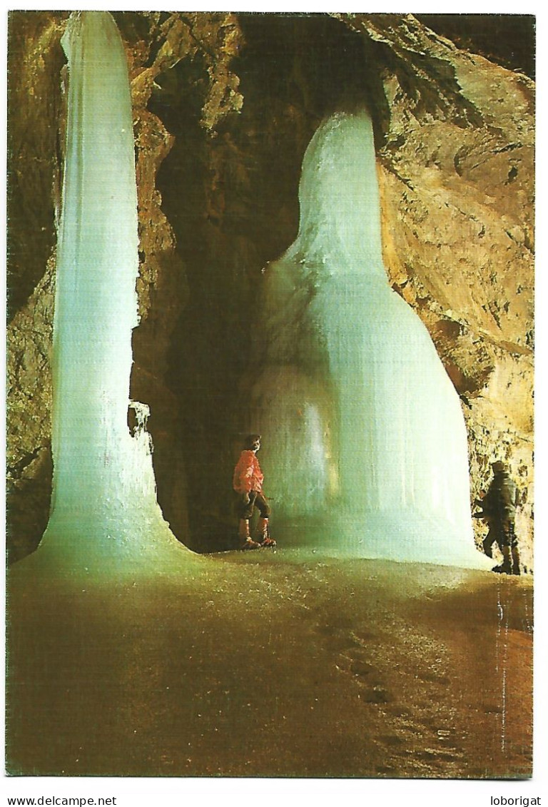 GRUTA HELADA DE CASTERET.- PARQUE NACIONAL DE ORDESA.- HUESCA.- ( ESPAÑA ) - Huesca